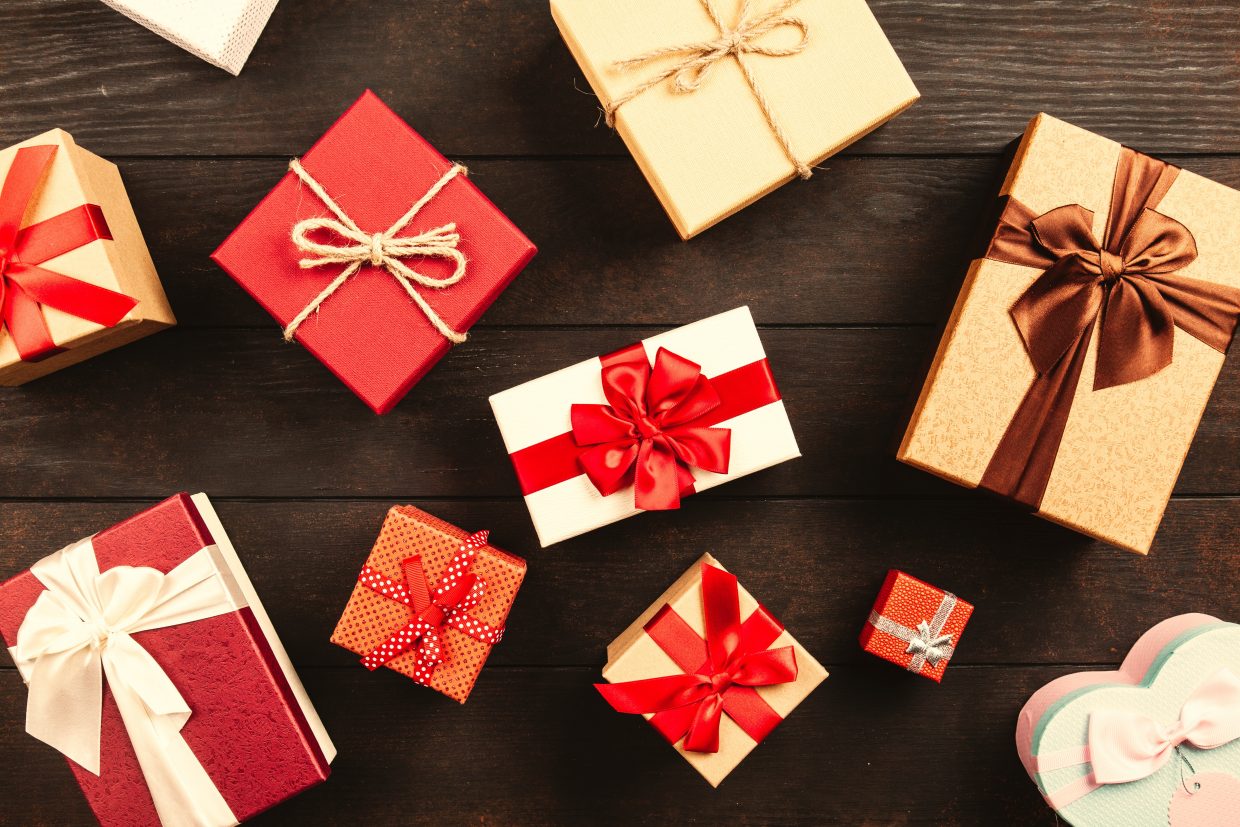 Kerstcadeaus-Shoppingaanbod